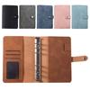 PU Leather Bill Organizer A6 Budget Planner Binder New Budget Binder Notebook
