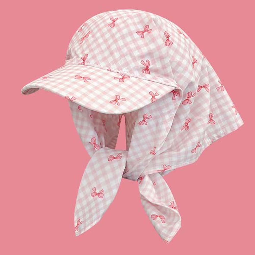 Бант Шарф Кепка с козырьком Клетчатый Треугольный Платок Головной убор Мода Ремешковая Бандана Кепка Уличная одежда