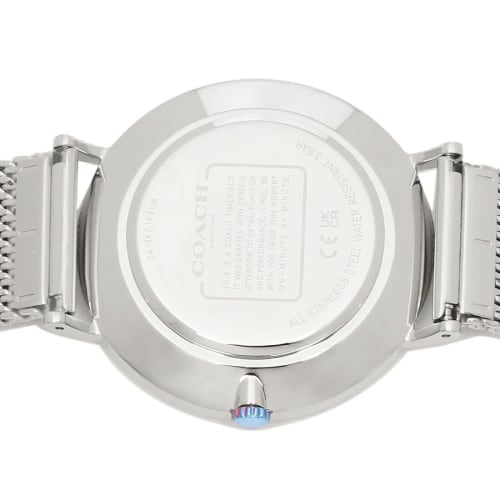 Coach Men's Charles 41mm Quartz Silver Watch, COACH 14602590