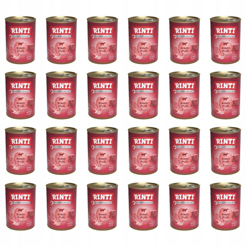 Rinti Sensible Pur beef can 24 x 400g
