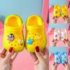 Children's Sandals And Slippers With Cartoon Cute Animals And Closed Toe Shoes