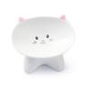 Cute Cat Bowl Ceramic Dog Food Feeding Basin Food Dispenser Cats Drinking Feeder  Kitten Puppy
