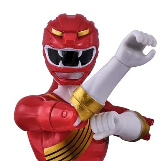 Bandai Экшен-герой Гао Красный из серии Зверо-рейнджеры.