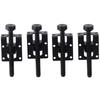 4 Pack Black Furniture Feet Steel Load Levelers Furniture Leveler Leg Workbench Table Cabinet