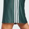 Adidas Оригинальная серия Adicolor Stripe Comfort, мягкий дышащий пуловер, миди, платье с коротким рукавом, женское платье, минерально-зеленый IX5507