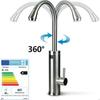 Stainless Steel Three-second Hot Water Faucet
