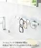 Yamazaki Film Hook Sanitary x D4 x Floating Bathroom 5902 Hanger, White, Approx. W30.5 H4.7cm, Tower, Storage, Storage,
