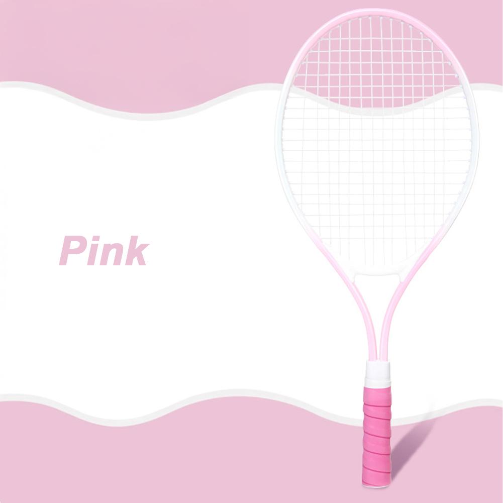21" детская теннисная ракетка Macaron из железного сплава, износостойкая, прочная, для начинающих теннисистов