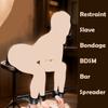 Набор наручников для бондажа Распорка Секс Наручники на лодыжки Ошейник на шею Поводок Средства ограничения Слэвские кандалы Игровой инструмент 18+ Секс-игрушки для пары