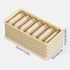 Underwear Storage Box Foldable Storage Box Pants Underwear Sock Organizer Clothes Compartment Box