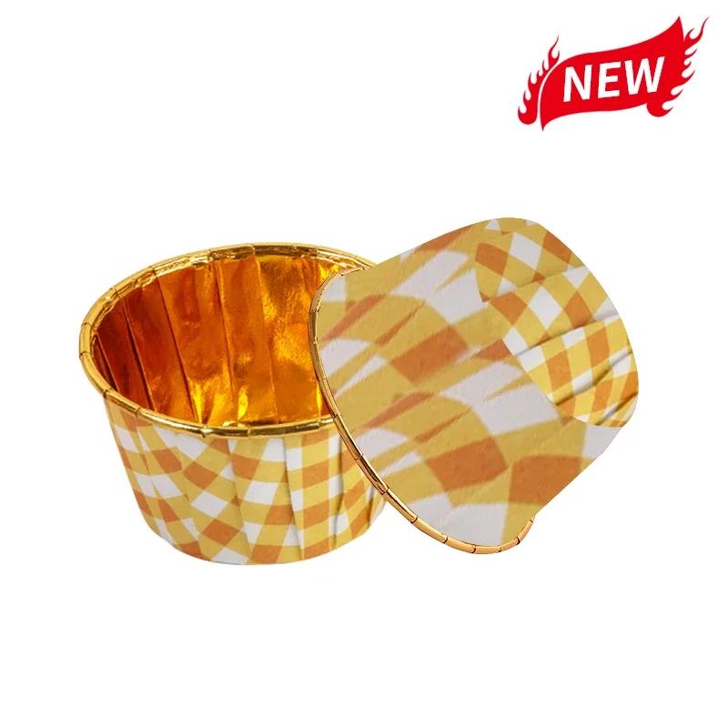 50pcs Large Cupcake Paper Cup Oilproof Cupcake Liner Baking Cup Tray Case Wedding Party Cake Stand Silicone Molds