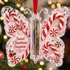 Indoor Outdoor Festive Decor Christmas Cash Gift Ornament, Acrylic Butterfly Money Holder with Built?in Decorative Accessories Clear Compartment,