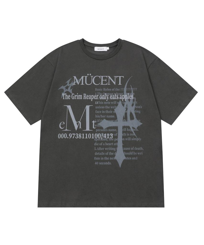 MUCENT Grimnel Cross Short Sleeve T-Shirt Unisex