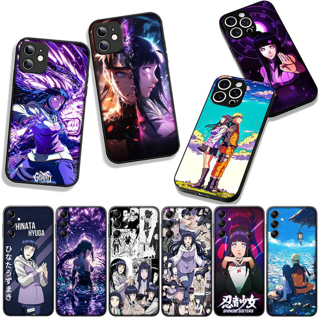 Phone Cover Hinata Hyuga Narutos Anime Casing for Apple iPhone 17 16 11 Pro XS Max XR 6 7 8 Plus + 16E SE 2020 Air 5 8+ Case