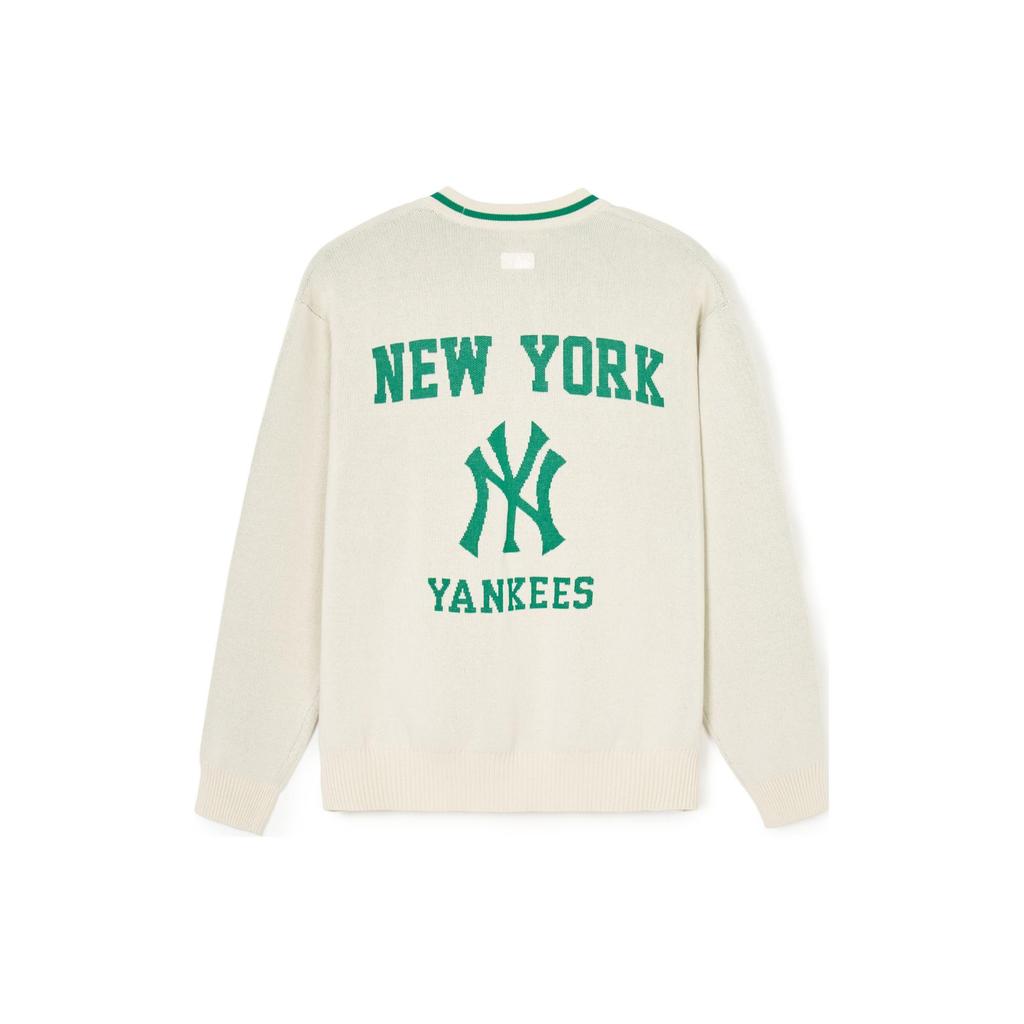 Новый женский трикотаж MLB Gorpcore кремовый 3AKCV0141-50CRD