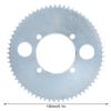 Звездочка для электросамоката 65 зубьев Цепь 4 отверстия Шатунная шестерня Пластина для цепи 25H