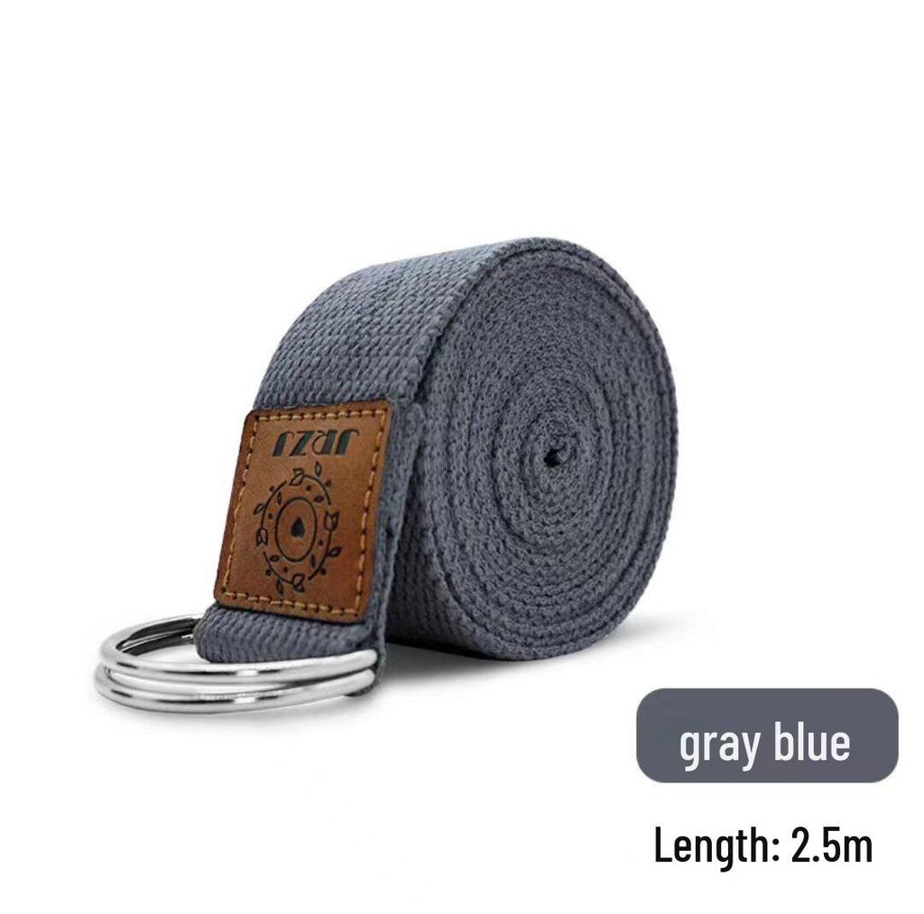 Ремень для растяжки без эластичности для вспомогательного удлинения в йоге Айенгара