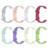 Силиконовый ремешок для часов, браслеты с быстрой заменой для умных часов шириной 12 мм, сменные водонепроницаемые силиконовые ремешки