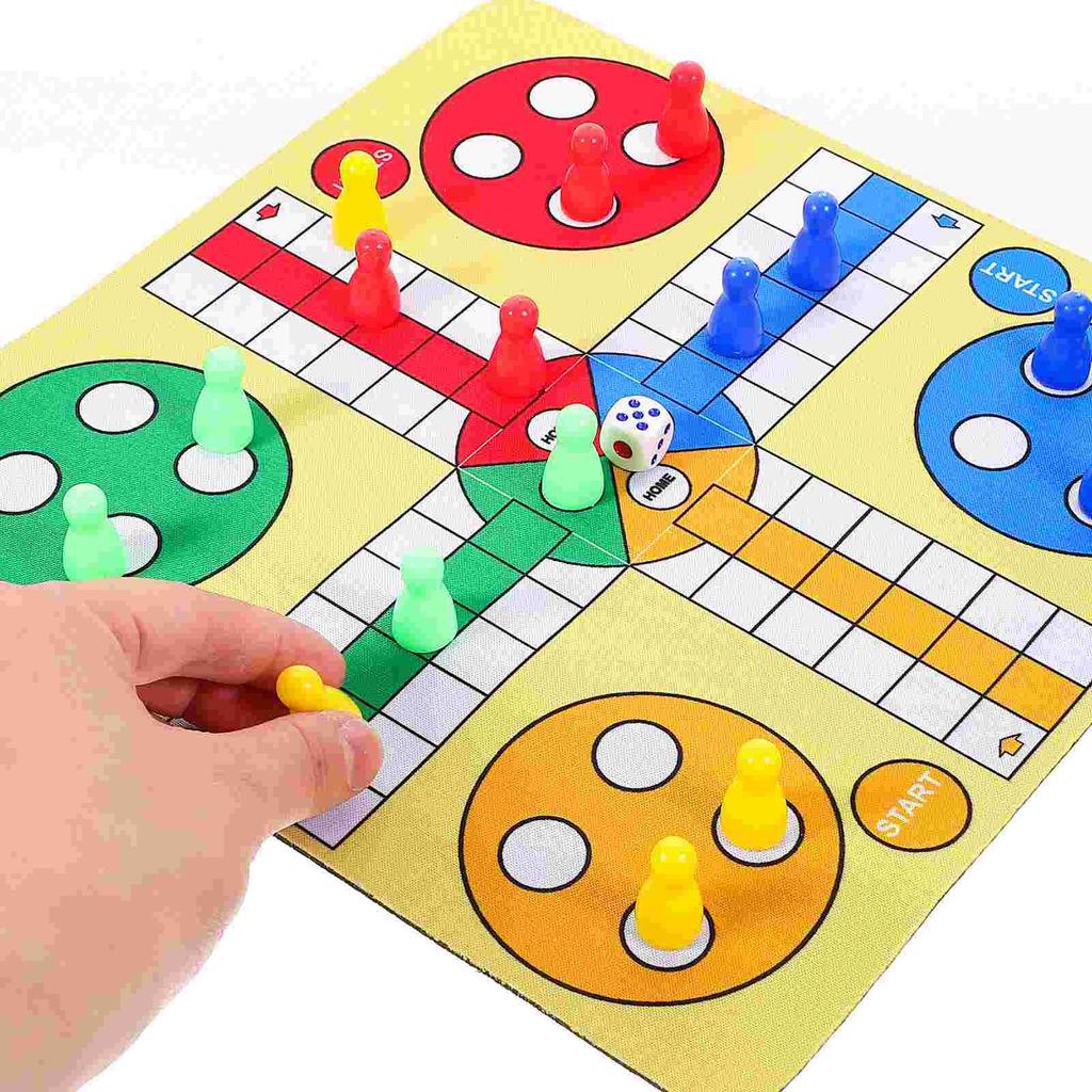 Набор шахмат Людо, летающая игрушка, летные игрушки, настольная игра, интересные игрушки, портативные для вечеринки, шахматная доска