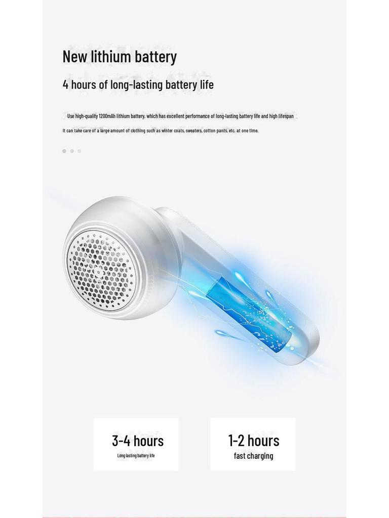 Yangzi Портативная аккумуляторная бритва для ткани и удаления волос