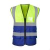 Светоотражающий безопасный жилет повышенной видимости, удобный для ношения, с несколькими карманами для волонтеров, персонала спортивных складов