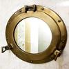 Mirror Porthole Window Aluminium Porthole 15" Wall Hanging Nautical Home Decor