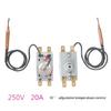 250V 20A Electric Water Heater Guard High Temperature Resistance Stable Performances Thermal Switch Metal Texture