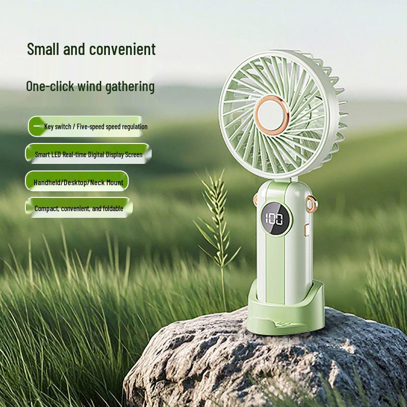 Portable USB Rechargeable Mini Handheld Fan for Summer