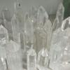 1 шт. Бразильский натуральный кварцевый кристалл Белый кристалл Бразильский кристалл Лечебные хрустальные украшения