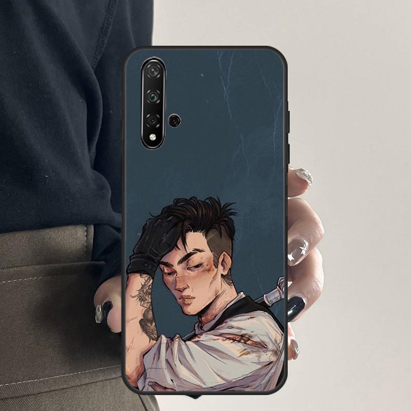 Шесть воронов Для Huawei Nova Y70 Y90 Y60 Y61 Y91 Y72 9 10 SE 12i 12s 11i 5T P60 Pro P20 P30 P40 Lite Чехол