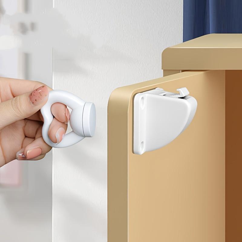 Магнитные замки для ящиков, невидимые скрытые замки, многофункциональные замки безопасности, самоклеящиеся замки