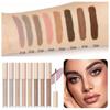 Matte Matte Liquid Eyeshadow Single Color Velvet Natural Contour Eye Cheek Earth Color Liquid Eyeshadow