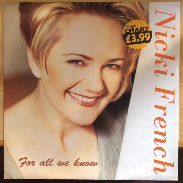 12inch Record NICKI FRENCH - For All We Know BAGST4 Bags Of Fun 1995 UK Dance & Electronica Used