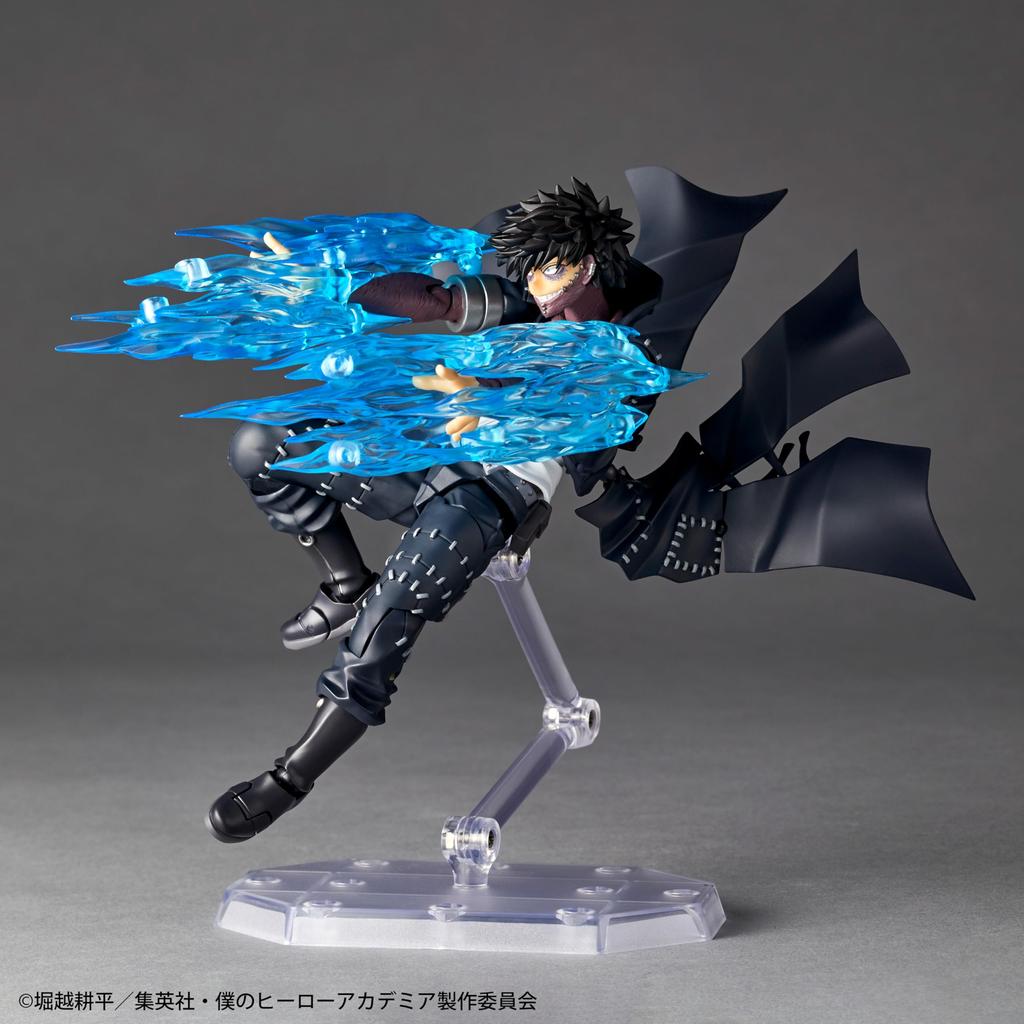 Kaiyodo Revoltech Amazing Yamaguchi My Hero Academia Dabi Высота 125 мм, окрашенная подвижная фигурка, приблизительная. ПВХ и АБС без масштаба