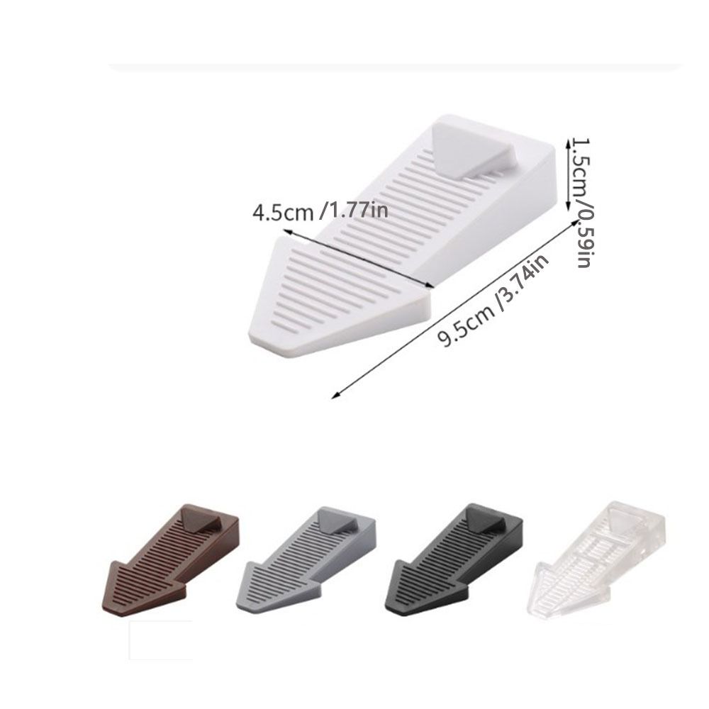 2Pcs Safety Door Stopper Doorstops Door Block Portable Door  Wedge  Home Office