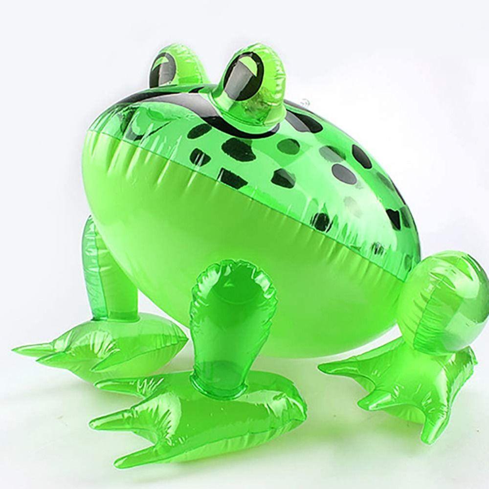 Фестиваль Декор для вечеринки Зеленая надувная игрушка-лягушка Светящаяся лягушка Надувная игрушка Надувная модель лягушки