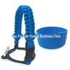 Top Thermos Cups with Silicone Non-Slip Sleeves, Hand-Woven Ropes, and Cup Handles