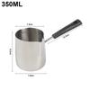 Butter Warmer Milk Heating Pan Serving Beverages Rust Resistant Easy To Clean Generous Capacity High Temperature Safe