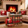 Dream Express Advent Calendar 2025 24 Days Christmas Countdown Train with Drawers Holiday Decor for Kids Adults