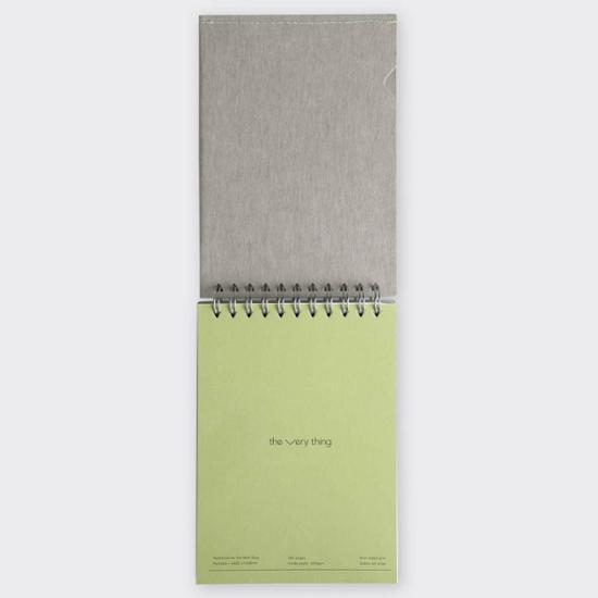 Маленькая канцелярия Очень тонкий блокнот Портативный (2 типа, выберите 1), популярная фраза в Корее