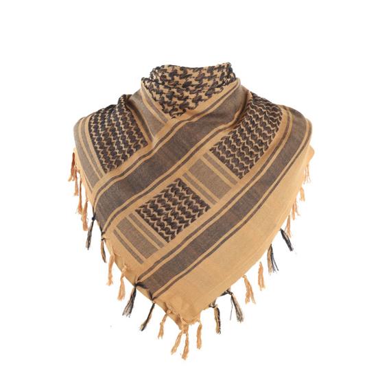 Women Scarf Thickened Palestine Keffiyeh Wide Tassel Printed Vintage Sunshade Decorative Neck Protection Unisex Soft Warm Shawl Four Season Scarf