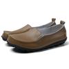 Women Flats Genuine Leather Fashion Footwear Women Shoe Moccasins Shoes Women Slip On Flat Shoes Soft Plus Size Tenis Feminino
