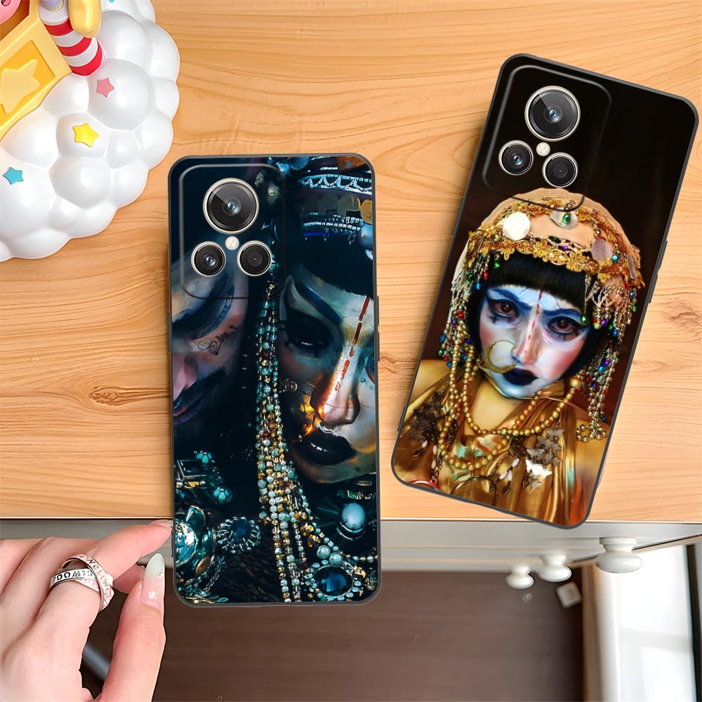 Чехол для мобильного телефона Jibaro Siren для Realme 15 14 13 12 11 10 9 Pro Plus T i Lite 5G Цветной печатный чехол Чехол Смартфон