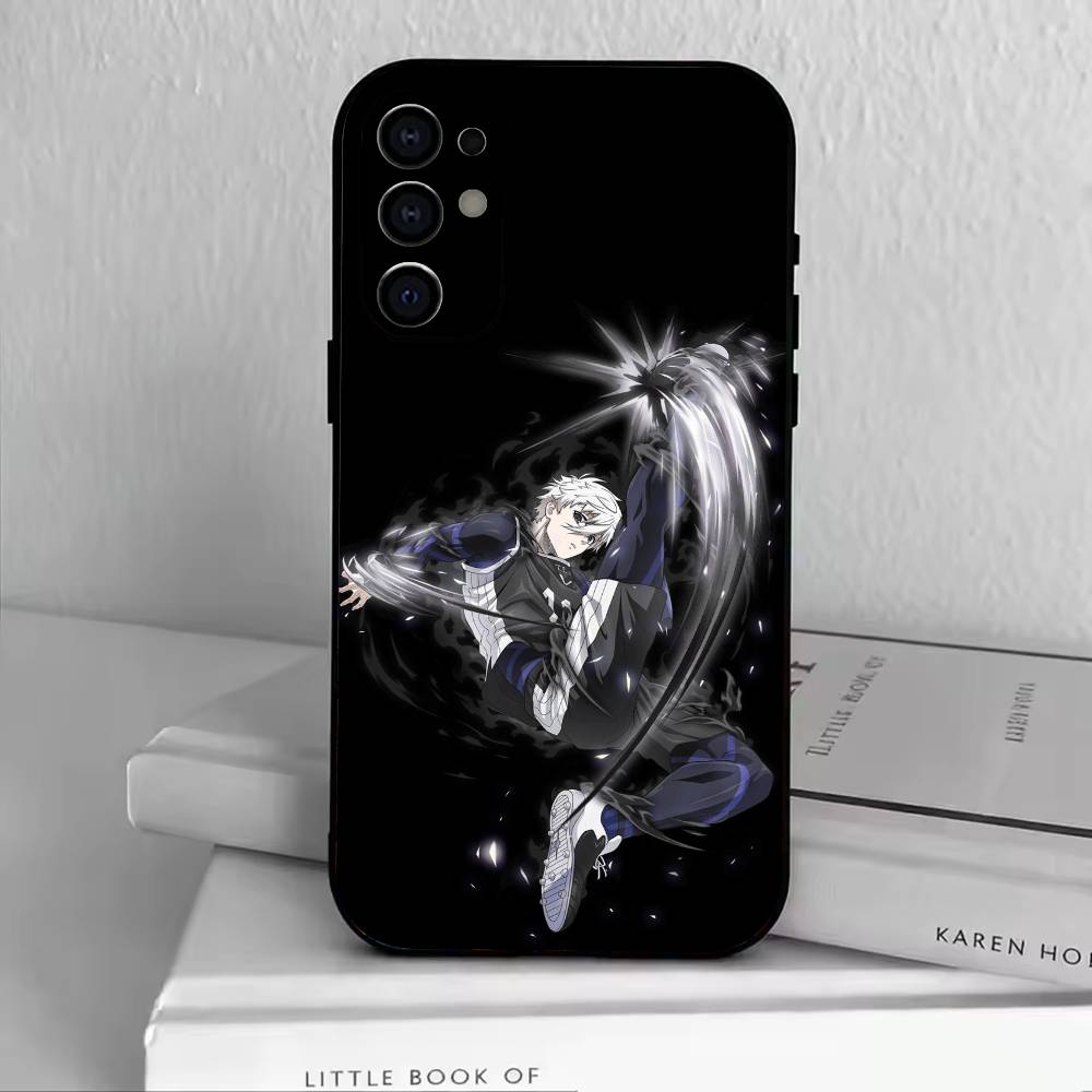 Blue N-Nagi Seishiro Phone Case For Samsung S25,S24,S21,S22,S23,S30,Ultra,S20,Plus,Fe,Soft Silicone Black Cover