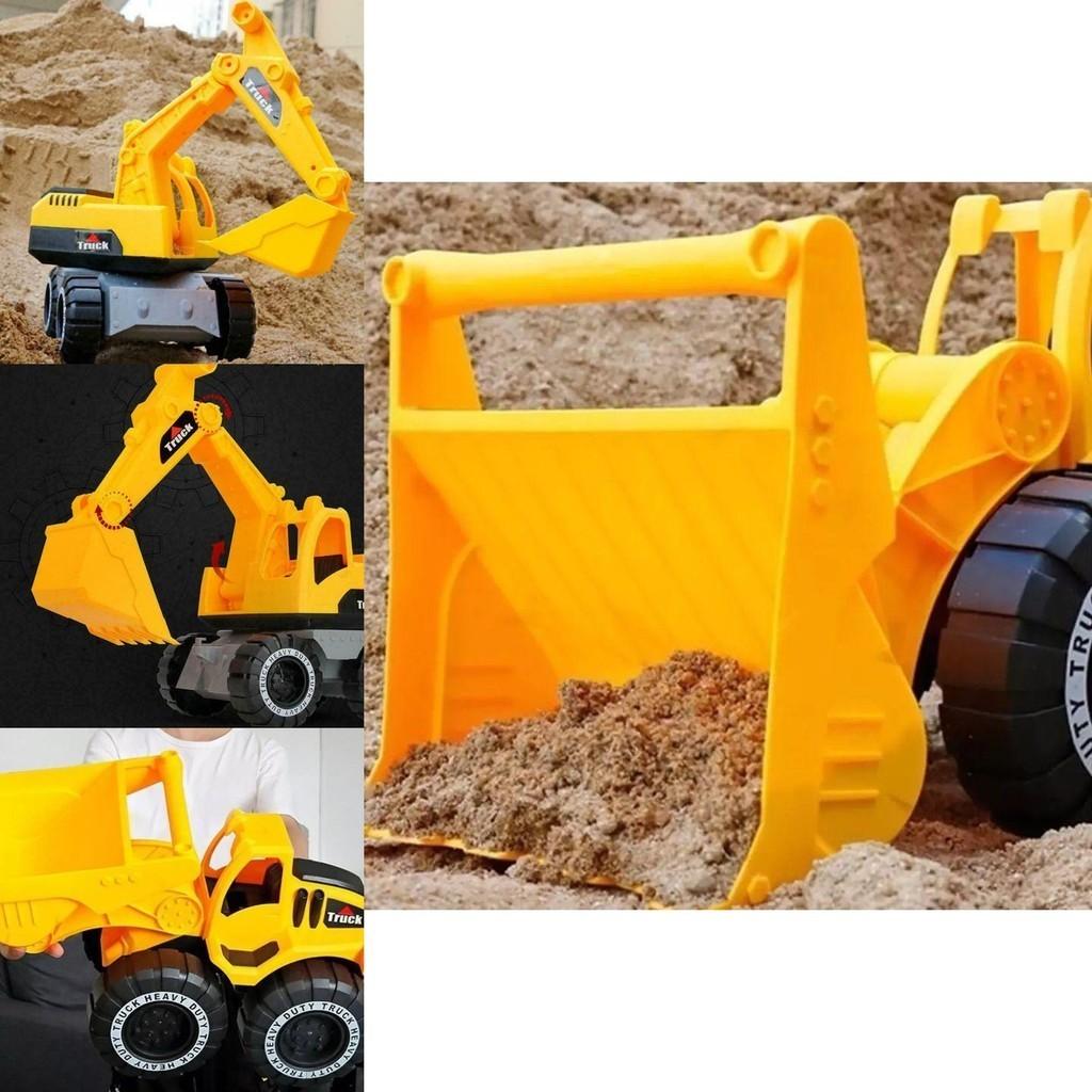 Durable Abs Plastic Engineering Construction Truck Excavator Digger Vehicle Car Toy