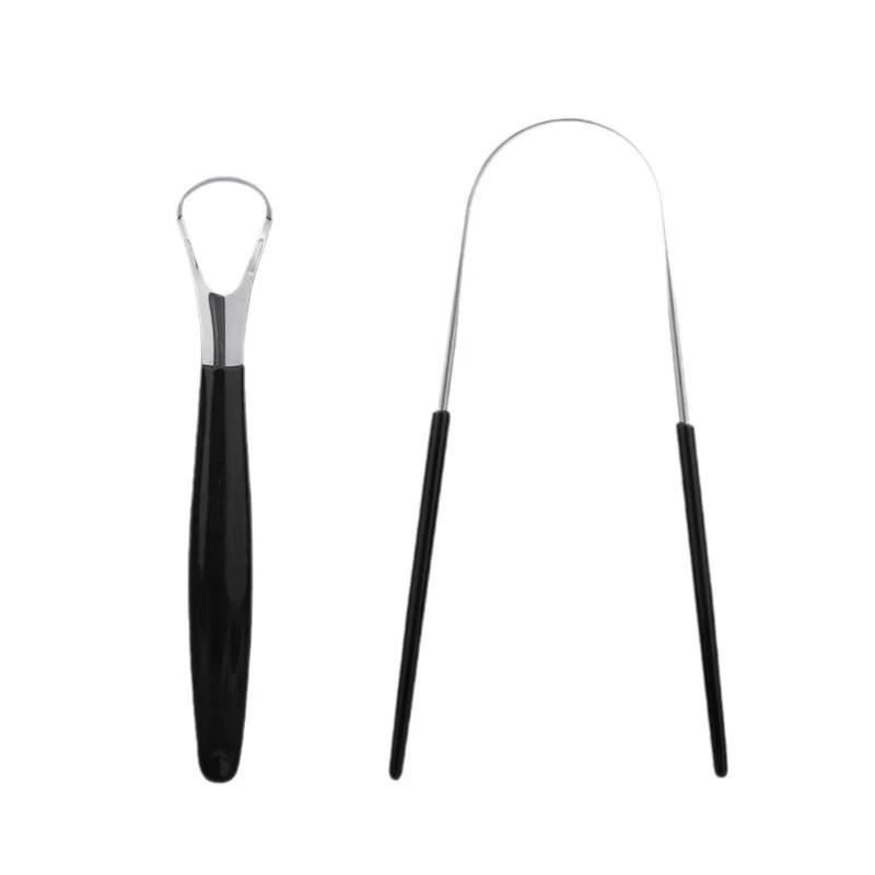 Stainless Steel Tongue Scraper For Adults Eliminate Bad Breath And Keep Teeth Clean Bad Breath Removal Oral Care Tools