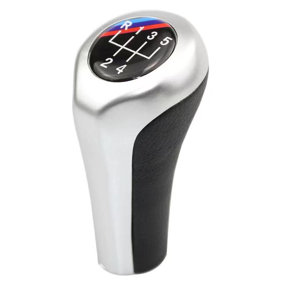 Silver Gear Shift Knob for BMW Modification