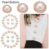 Высококачественные украшения DIY декор жемчужные пуговицы рукоделие швейные принадлежности пуговицы для рубашек