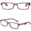 Fashion Vintage Elegant Portable Eyeglasses Eye Protection Ultra Light Frame Reading Glasses