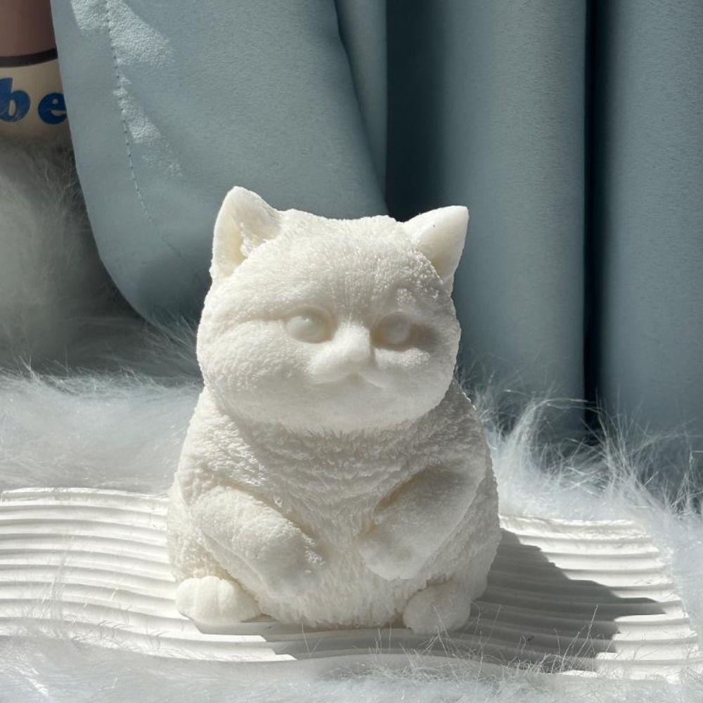 Животное Большая Кошка Кукла Сжимаемая Игрушка Медленный Отскок Кошка Фиджет Игрушка Моделирование Кошка Сжимаемые Игрушки для Детей